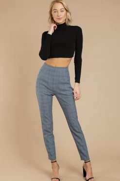 Tobi Eliza Crop Top - Black