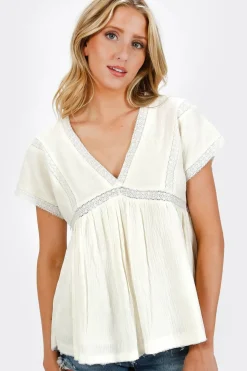 Tobi Elliana Lace Blouse -