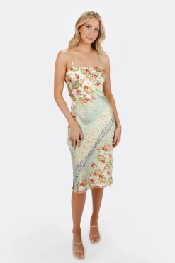 Tobi Ellianna Floral Cami Midi Dress -