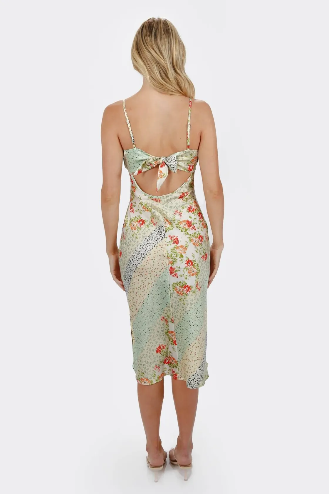 Tobi Ellianna Floral Cami Midi Dress -