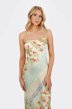Tobi Ellianna Floral Cami Midi Dress -
