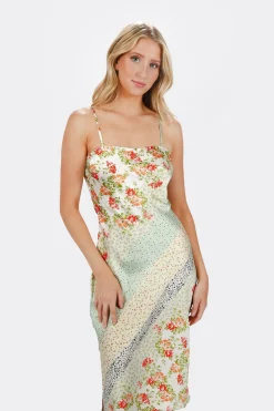 Tobi Ellianna Floral Cami Midi Dress -
