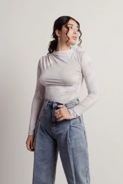 Tobi Ember Long Sleeve Bodysuit -
