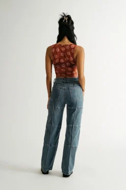 Tobi Emi Crop Top - Ginger