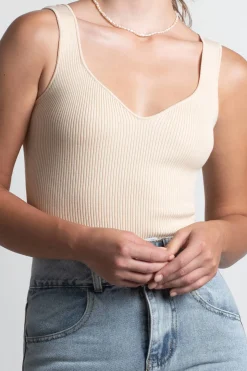 Tobi Enila Ribbed Bodysuit -