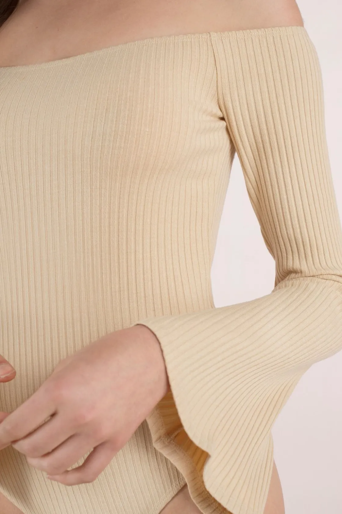 Tobi Estelle Off The Shoulder Bodysuit -
