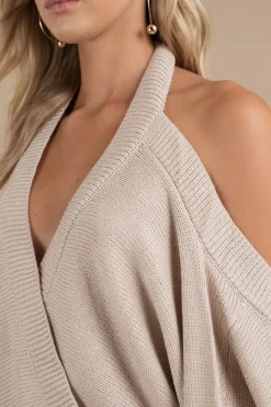 Tobi Evana Oversized Sweater - Olive