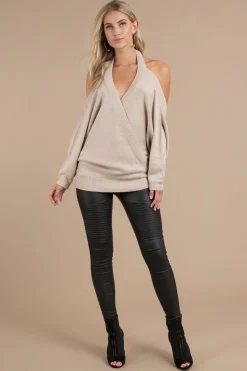 Tobi Evana Oversized Sweater - Olive