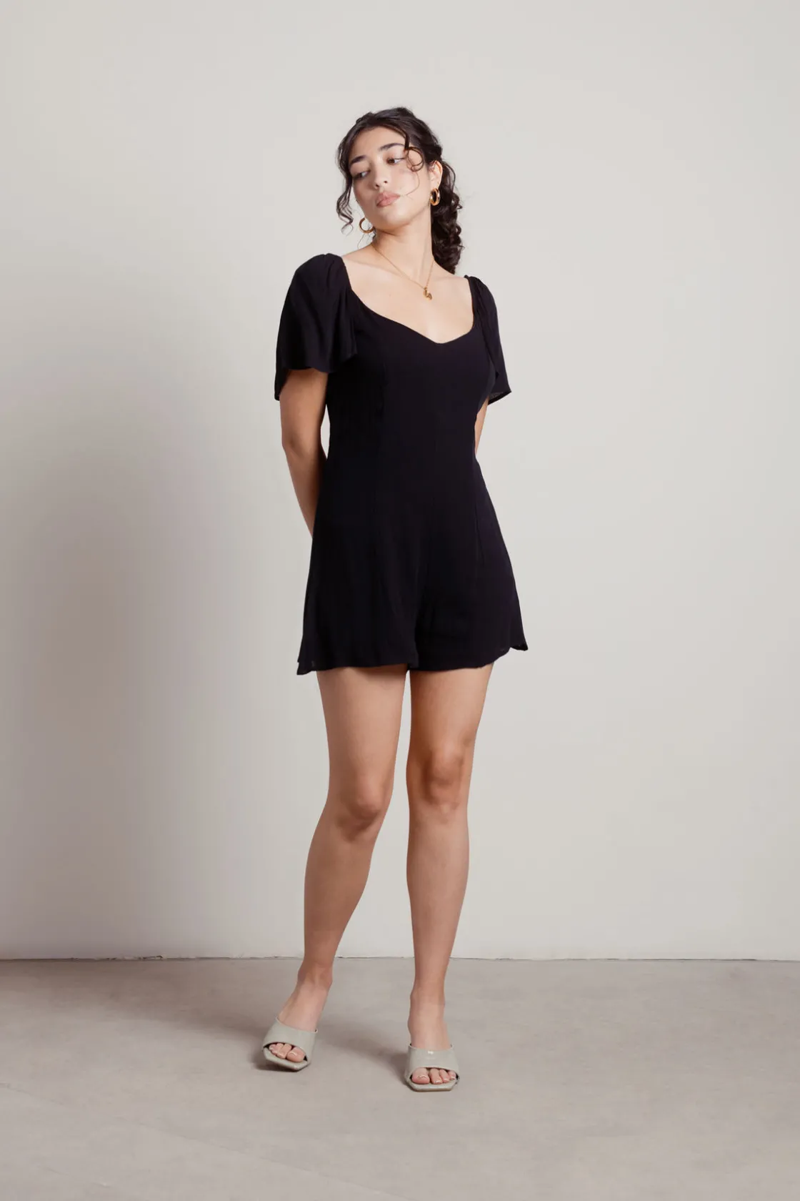 Tobi Every Now And Then Flowy Romper -