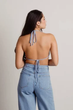 Tobi Evolved Crop Top - Oatmeal
