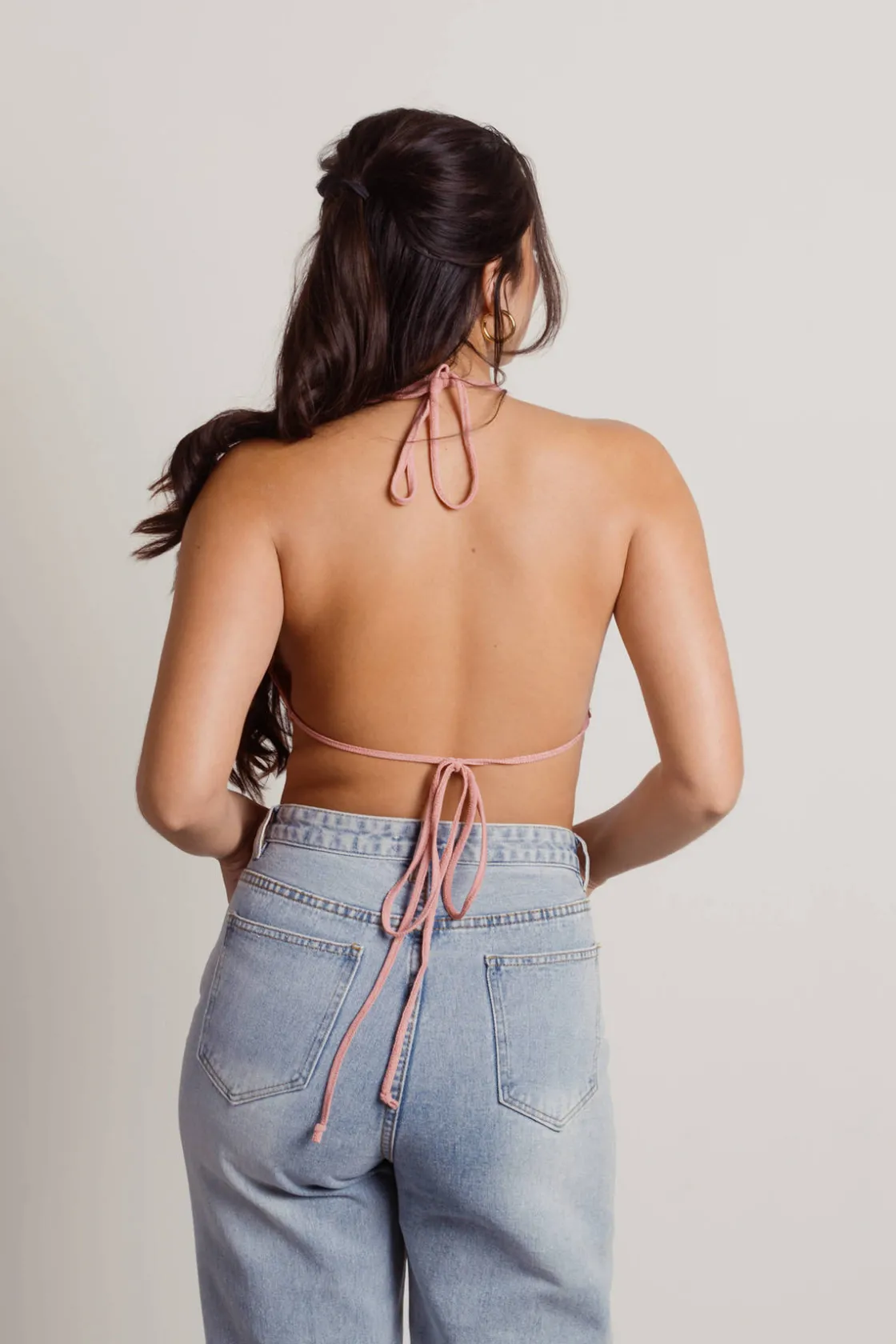 Tobi Evolved Crop Top - Oatmeal