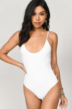 Tobi Faithful Strappy Monokini - Black