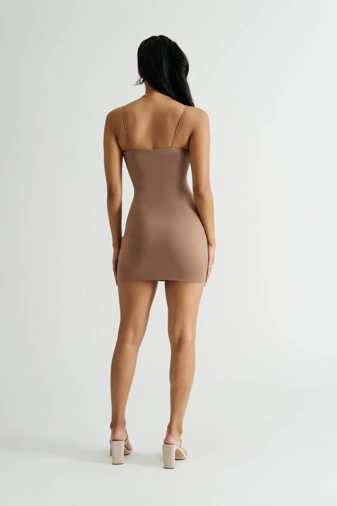 Tobi Fall In Line Cami Bodycon Mini Dress - Black
