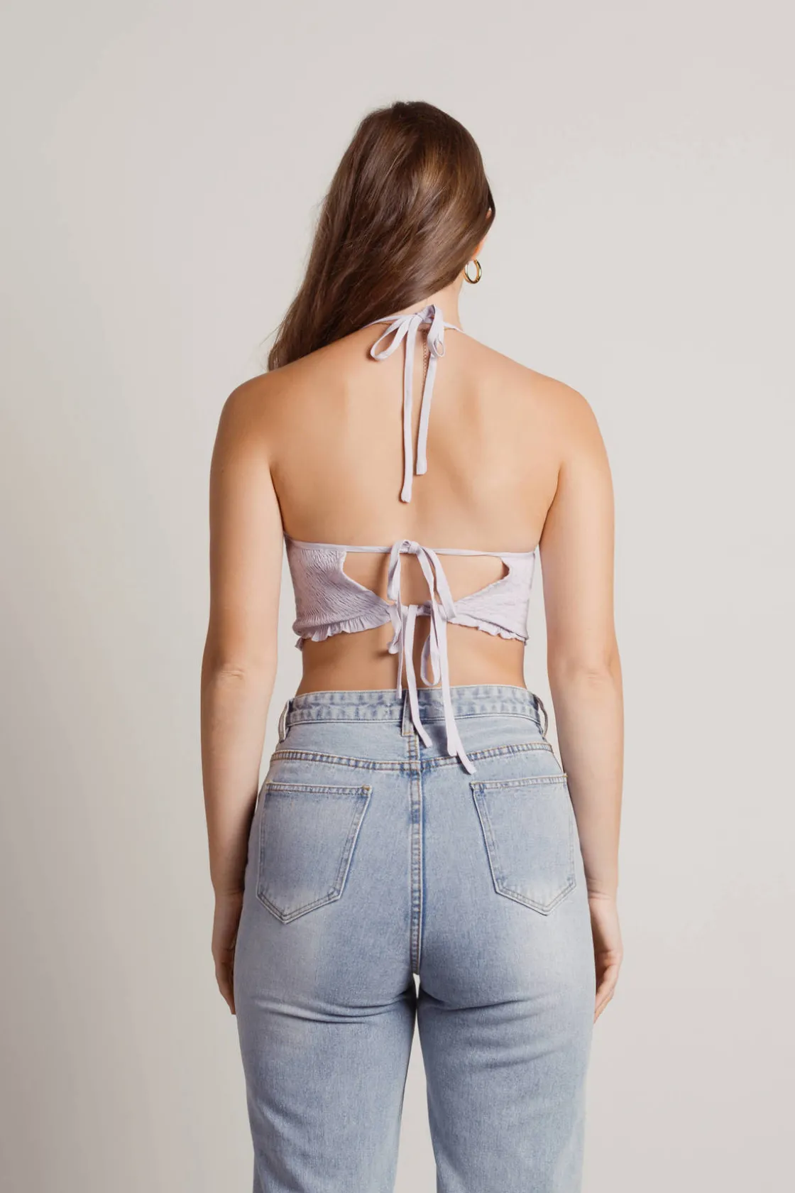 Tobi Feel Good Crop Top - Olive