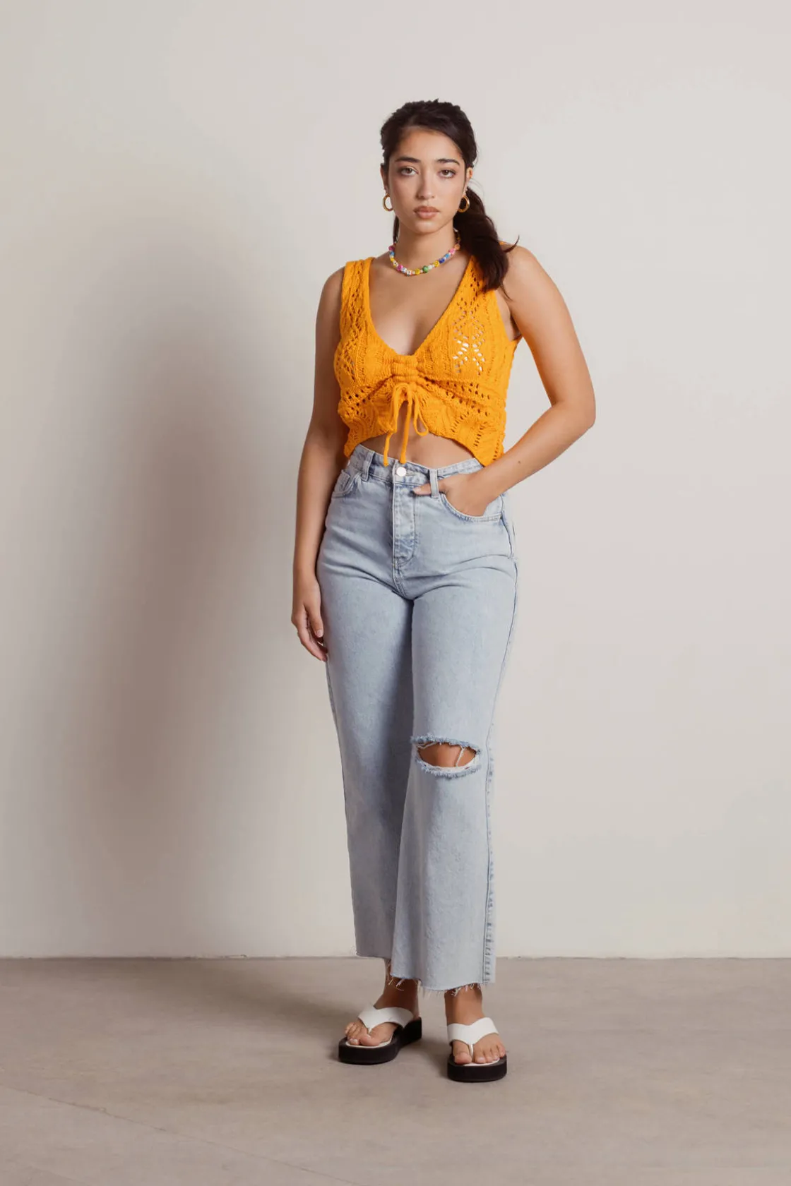 Tobi Feeling Free Crop Top -
