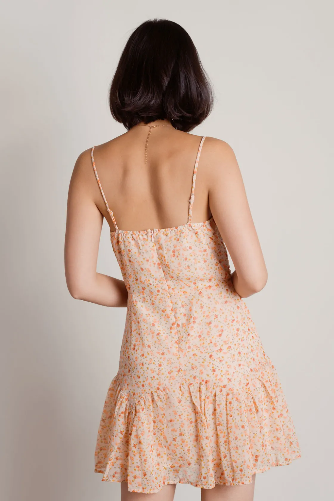 Tobi Feeling So Pretty Floral A-line Mini Dress -