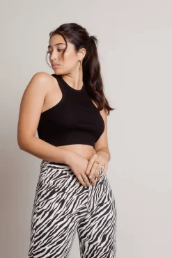 Tobi Fernandez Crop Top - Black