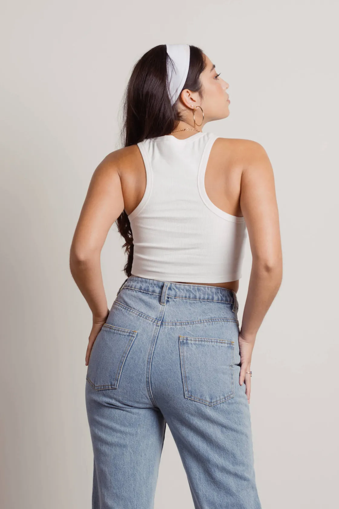 Tobi Fernandez Crop Top - Black