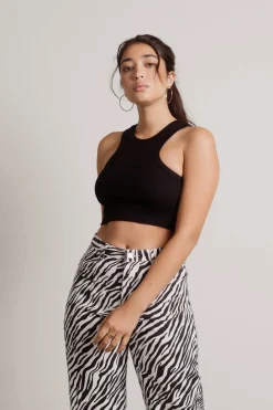 Tobi Fernandez Crop Top - Black