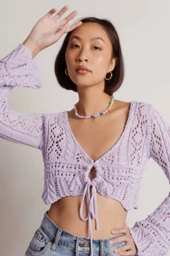 Tobi Festive Minds Crop Top -