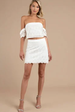 Tobi Finders Keepers Awake Lace Mini Skirt -
