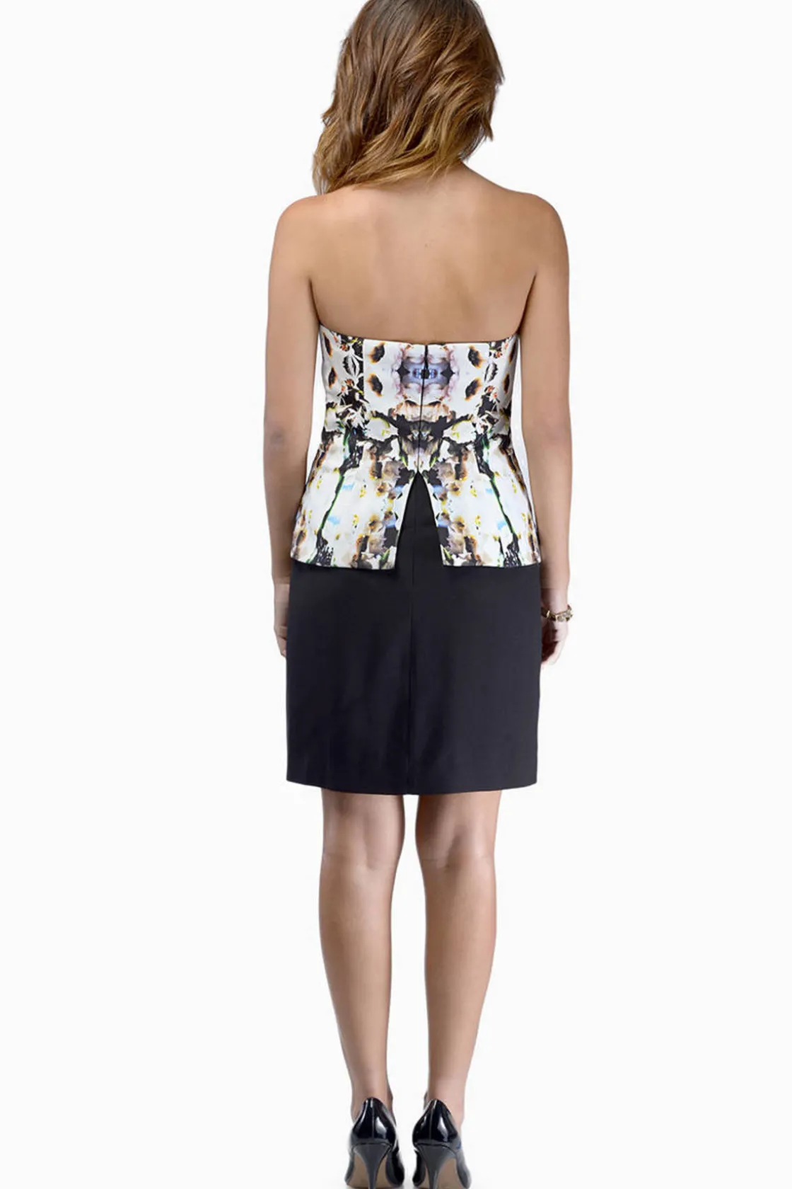Tobi Finders Keepers One Step Ahead Floral Bodycon Mini Dress -