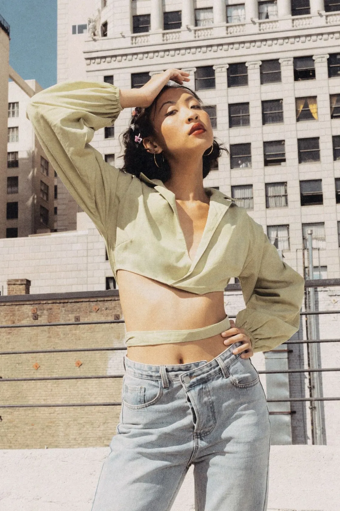 Tobi Fit The Bill Crop Top -