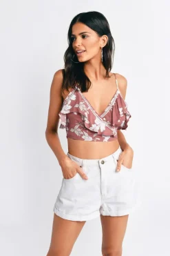 Tobi Flower Child Crop Top -