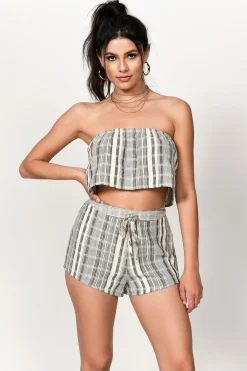 Tobi Fly Away Crop Top - Black