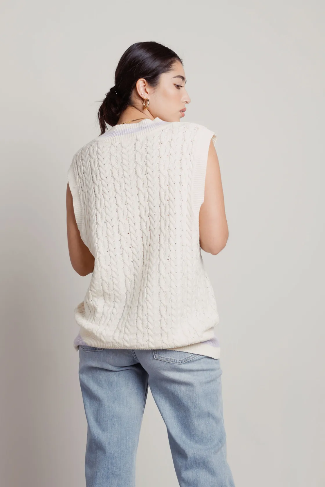 Tobi For Cuties Oversized Sweater Vest -
