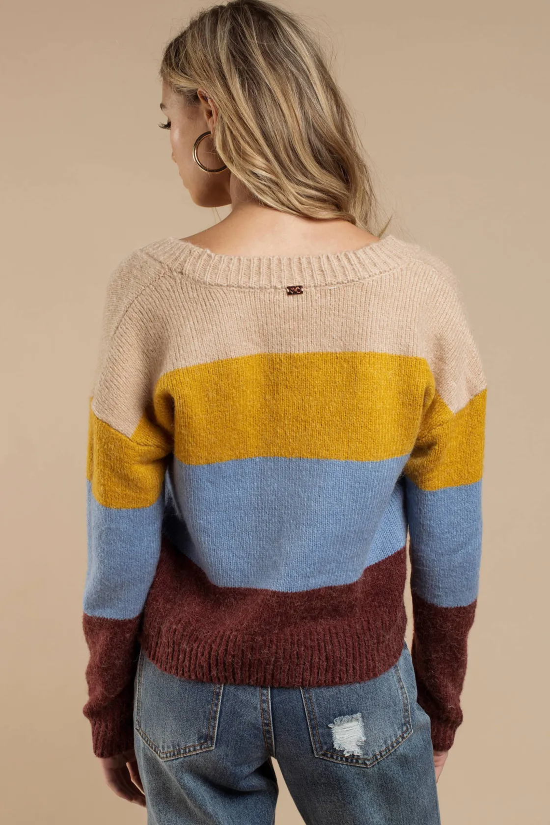 Tobi For Love And Lemons Wellesley Stripe Sweater -