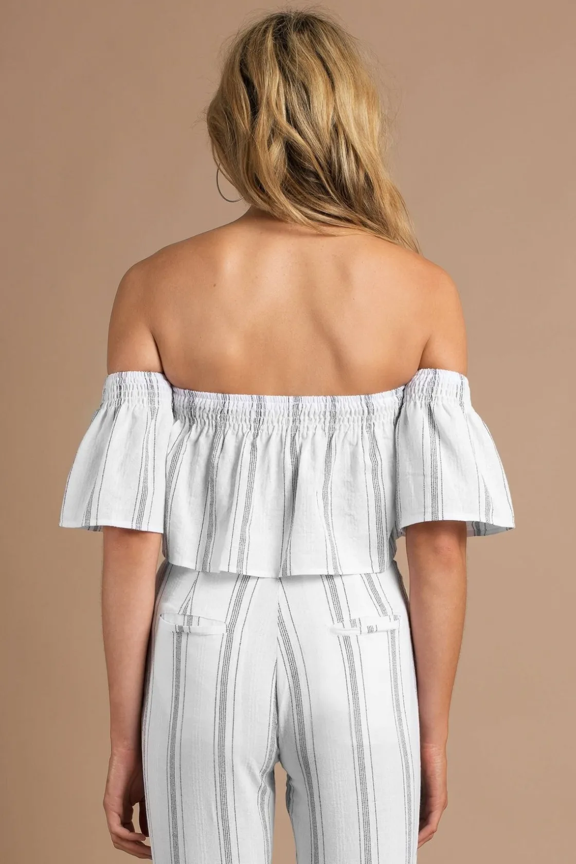 Tobi For The Love Of Stripes Crop Top -