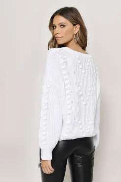 Tobi Forever Ours Knit Sweater - Mocha