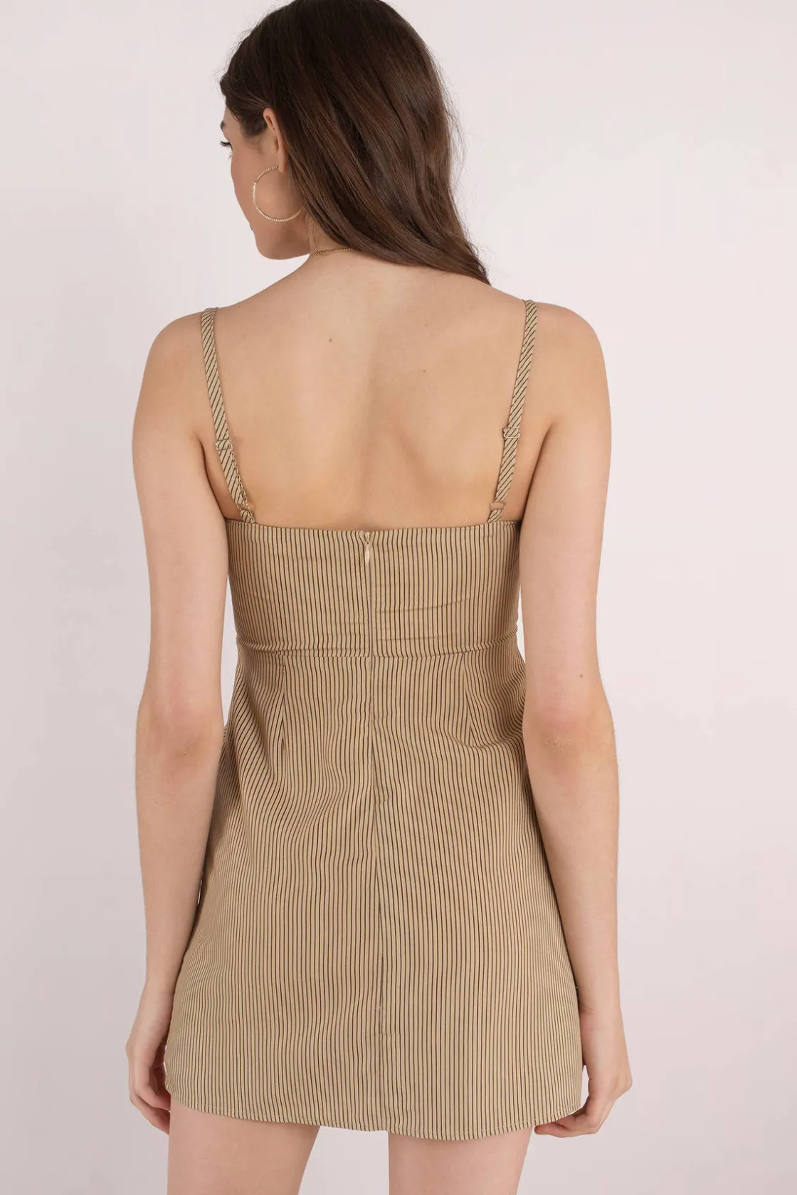 Tobi Forever Young Stripe Shift Mini Dress -