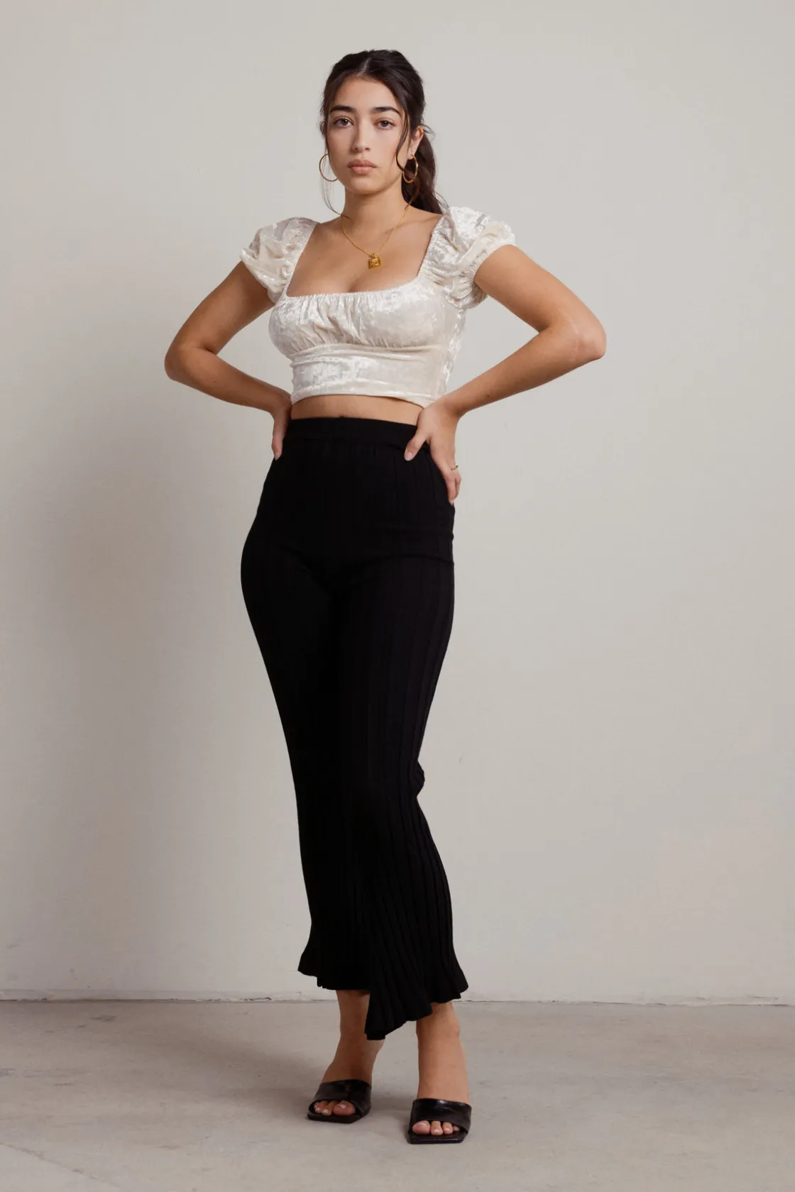 Tobi Forget It All Crop Top -