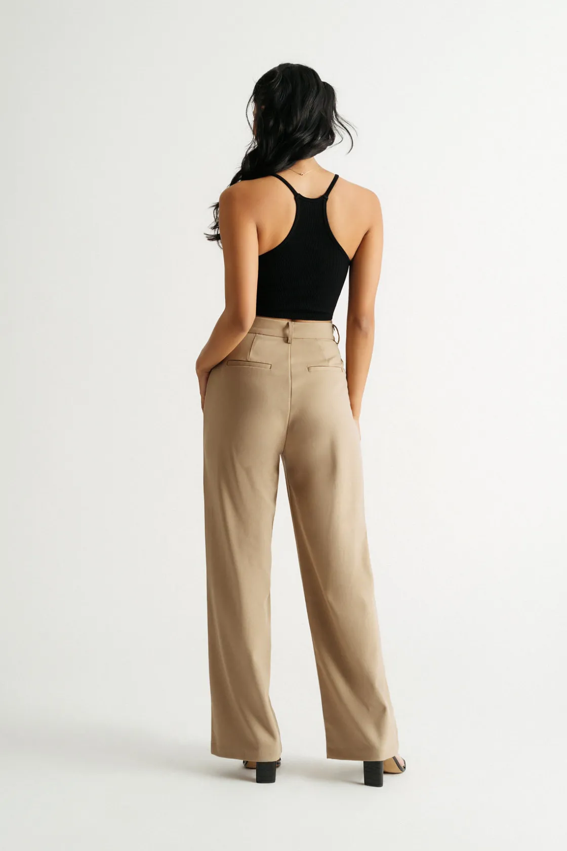 Tobi Free Myself Crop Top - Black