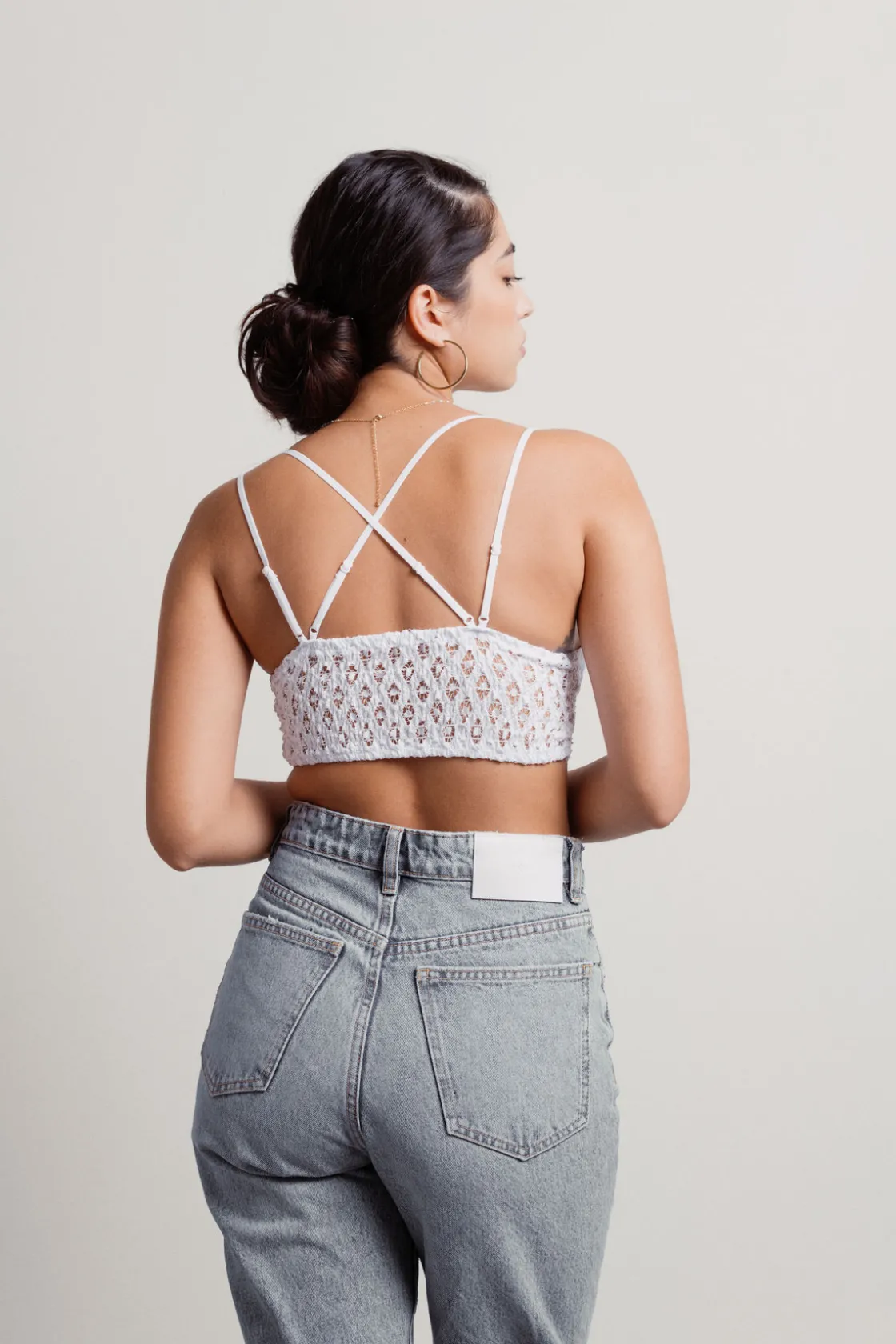 Tobi Free Spirit Lace Bralette - Black