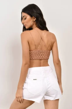 Tobi Free Spirit Lace Bralette - Black