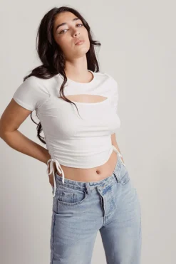 Tobi Free Ticket Crop Top -