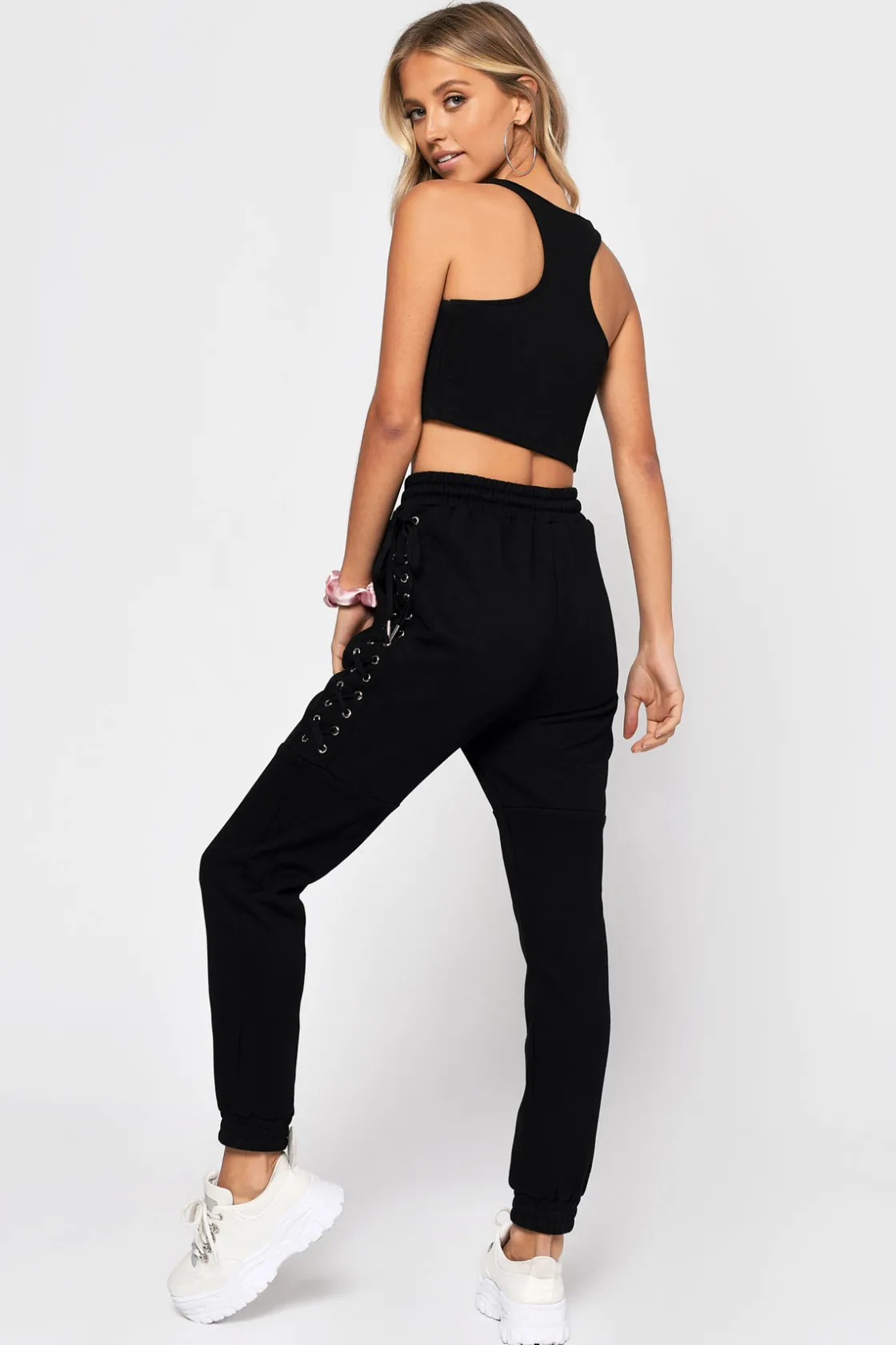Tobi French Kiss Jogger Pants - Wine