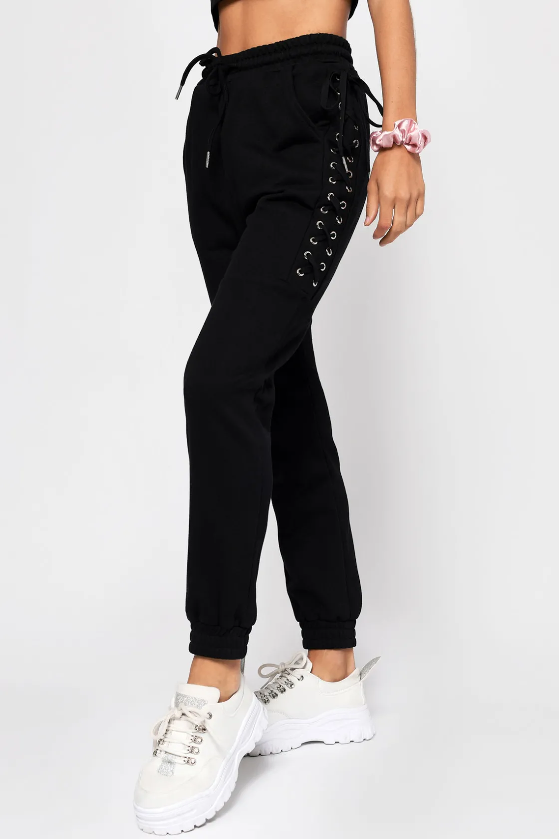 Tobi French Kiss Jogger Pants - Wine
