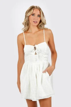 Tobi Freya Tie Front Romper -