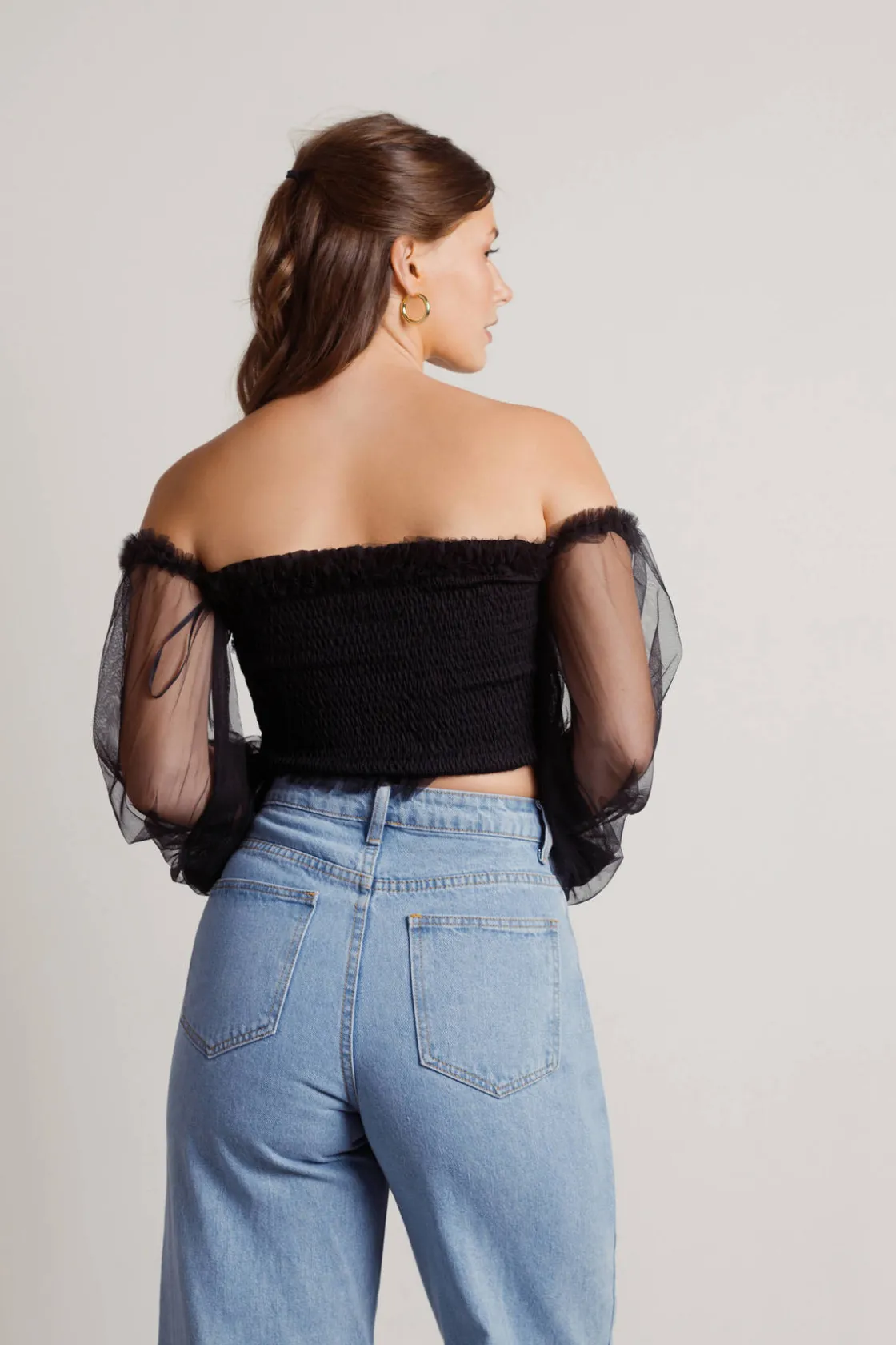 Tobi Funs & Frills Smocked Top -