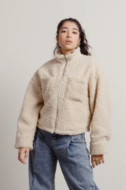 Tobi Fuzzy Wuzzy Sherpa Jacket -