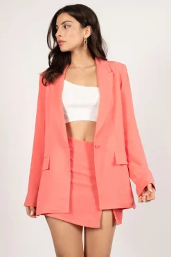 Tobi Gabriela Faux Pocket Blazer -