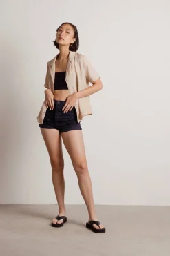 Tobi Gianna Button Up Shirt - Ivory