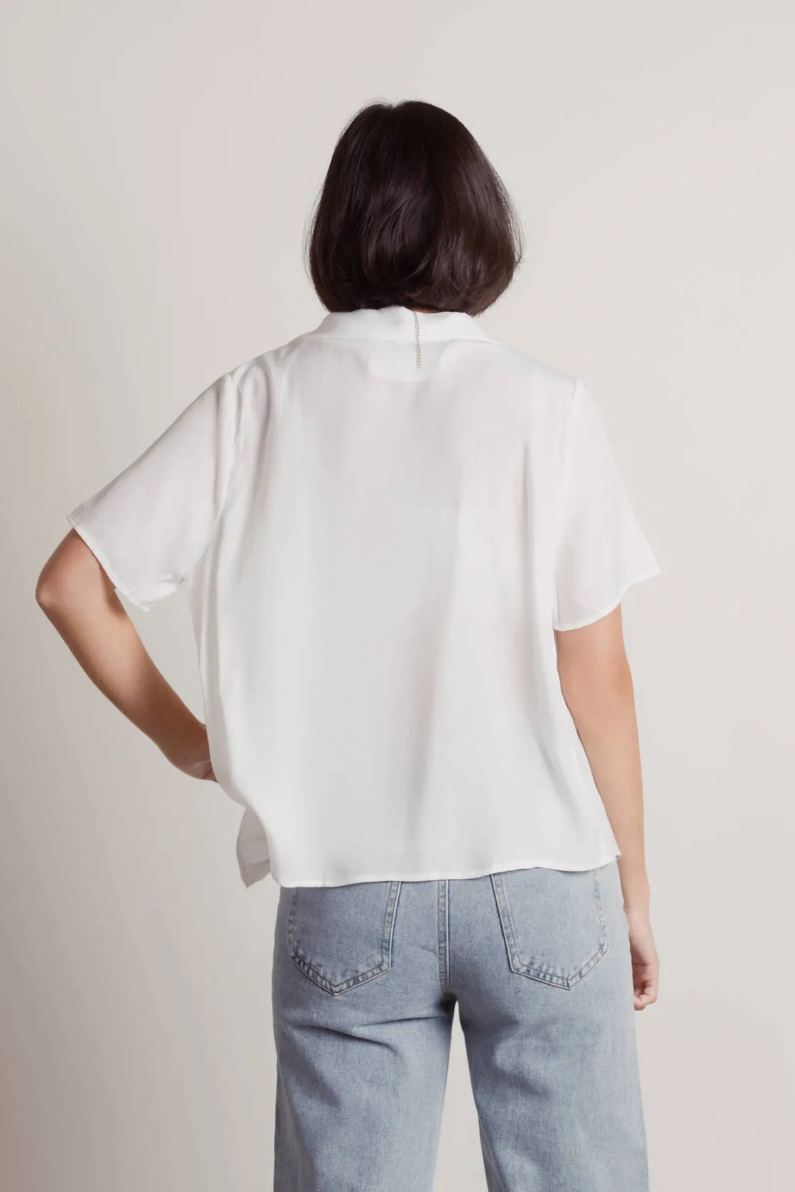 Tobi Gianna Button Up Shirt - Ivory