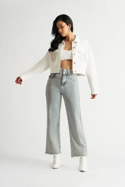 Tobi Glamour Girl Denim Jacket -