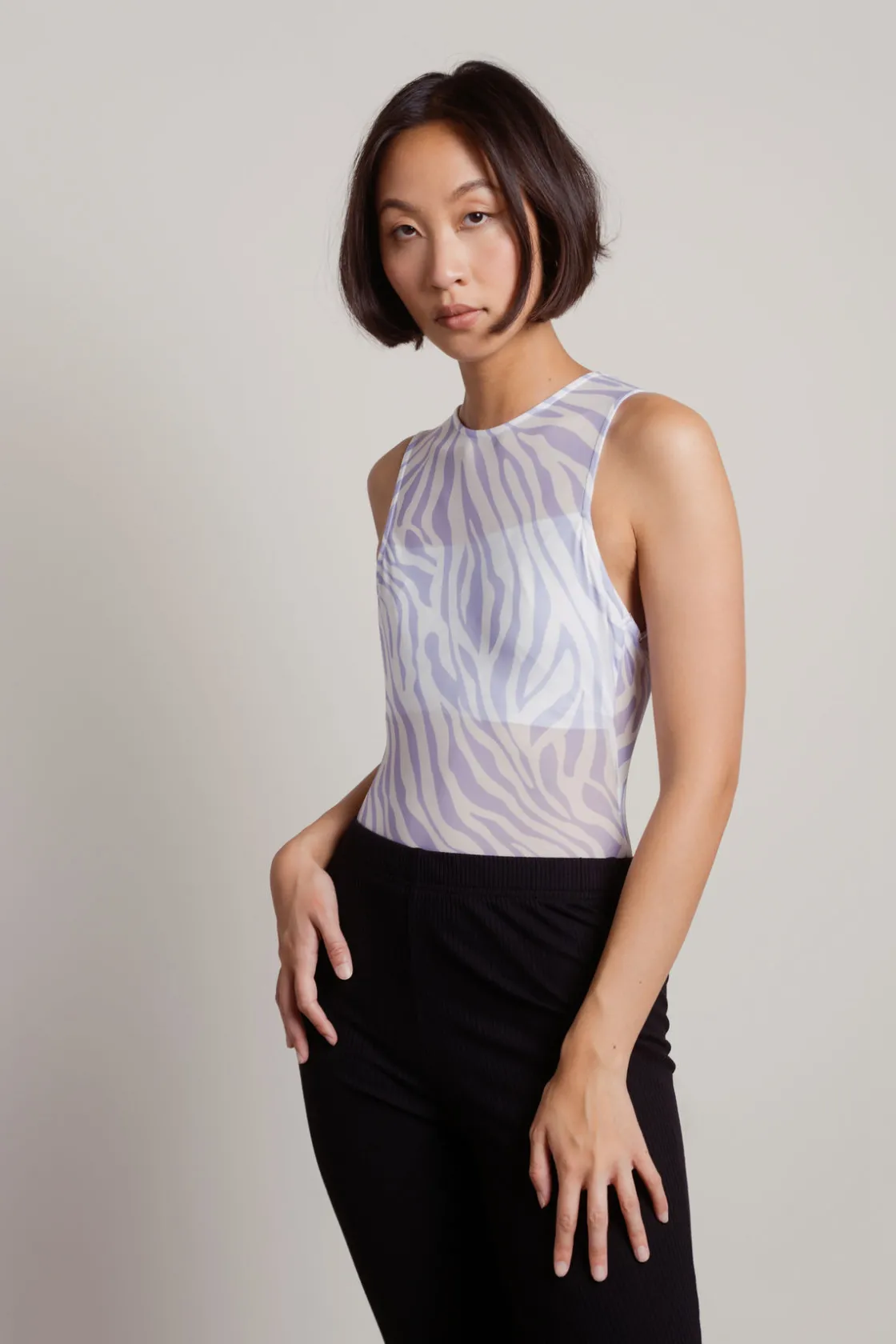 Tobi Go For A Ride Mesh Bodysuit -