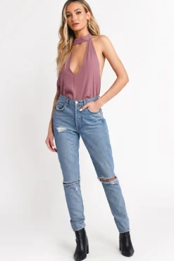 Tobi Go With The Flow Choker Blouse -